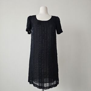 Vintage sequin sheer dress by Mint in size 2